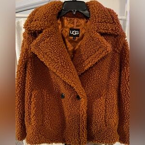 Ugg Gertrude Short Teddy Coat